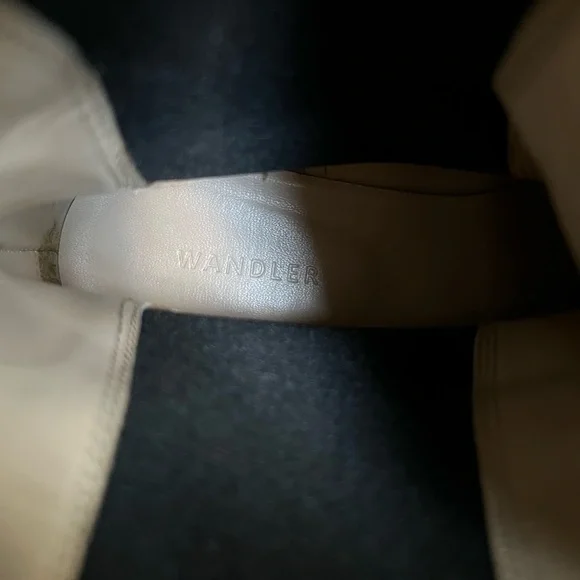 Wandler Rosa Lambskin Ankle Chelsea Boots - Picture 6 of 8